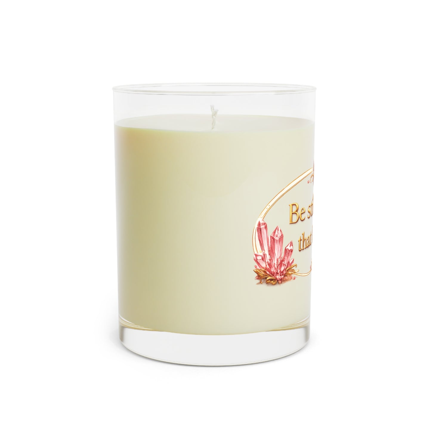 Be Still and Know I Am God Scented Candle — 11oz Glass Christian Candle