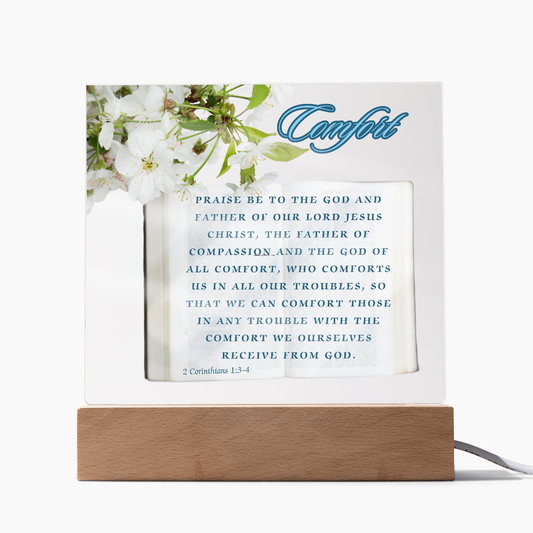 Comfort Message Plaque