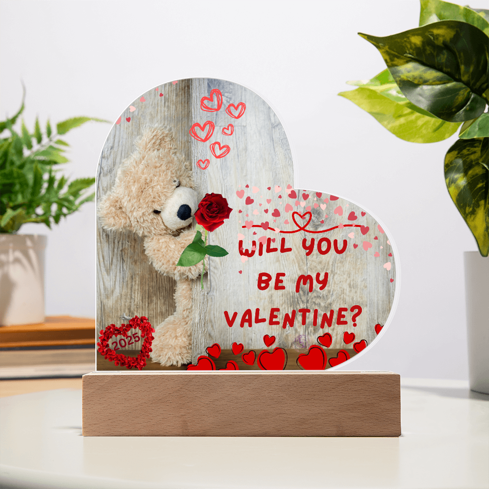 Heart- Will You Be My Valentine