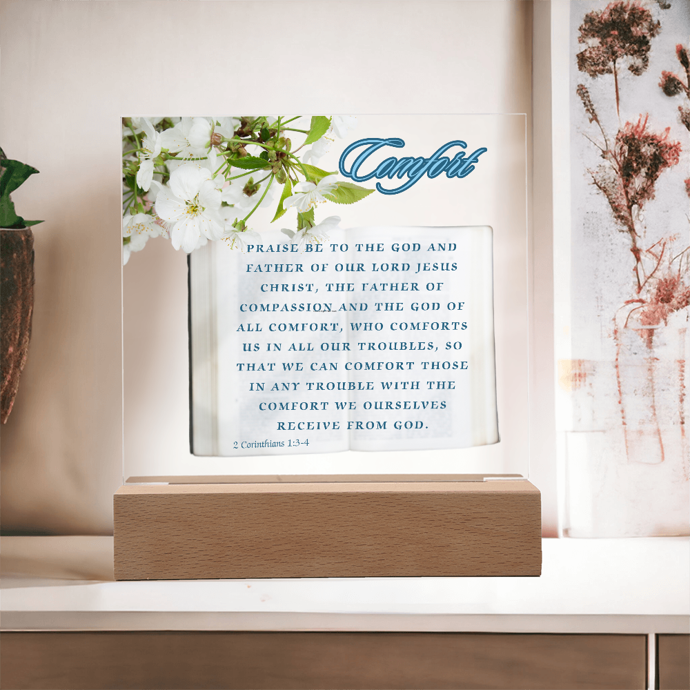 Comfort Message Plaque