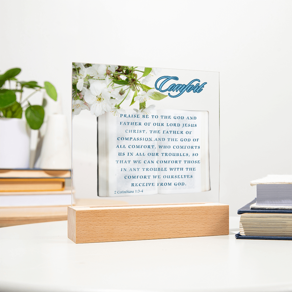 Comfort Message Plaque