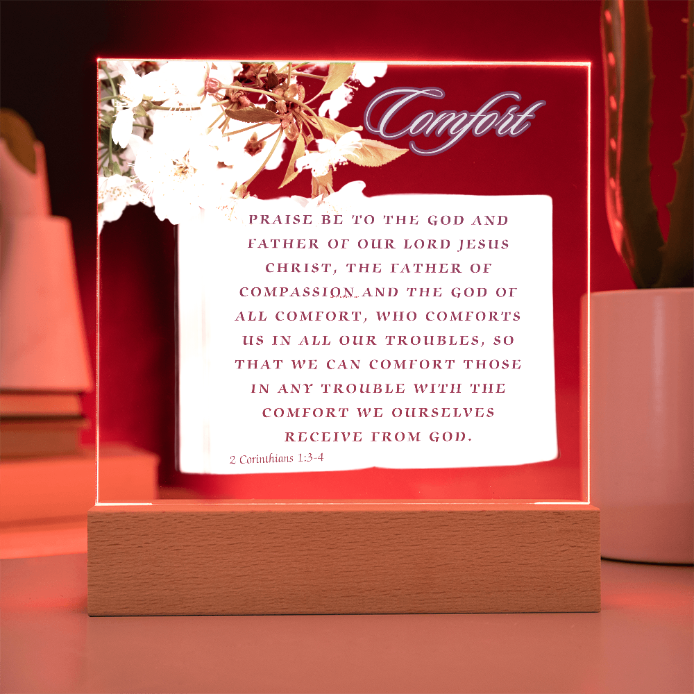 Comfort Message Plaque