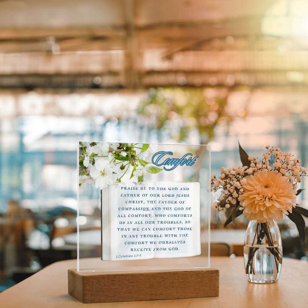 Comfort Message Plaque